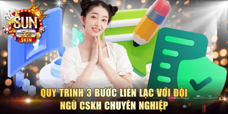 Quy trình 3 bước liên lạc với đội ngũ CSKH chuyên nghiệp